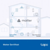 TP-LINK TAPO-P410M Matter IP54 16A 3680W Enerji İzlemeli Akıllı Dış Mekan Wıfı Priz