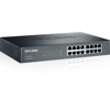 TP-LINK TL-SG1016D, 16 Port, GigaBit, Yönetilemez, Metal Kasa, Rackmount Switch