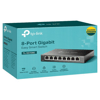 TP-LINK TL-SG108E, 8 Port, GigaBit, Easy Smart, Yönetilebilir, Metal Kasa, Masaüstü Switch