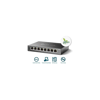 TP-LINK TL-SG108E, 8 Port, GigaBit, Easy Smart, Yönetilebilir, Metal Kasa, Masaüstü Switch