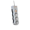 TUNÇMATİK 1.5metre POWERSURGE TSK19009 PLUG-1050 3'li Beyaz Priz