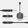 UNITEK CIFT ALICILI KABLOSUZ HDMI TRANSMITTER (V1711ABK01)