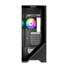 VENTO VG4202FL Mid Tower, 850W 80+ Siyah, Temperli Cam, RGB, ATX GAMING KASA