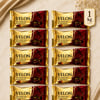 (1 KG) Sütlü Çikolata Kaplı Bademli Hurma Hediyelik Tatlı Atıştırmalık Premium Lezzet Box Fırsat