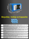 A03-37  Tekno Bravo (Anker Eufy Robovac 11 Uyumlu) 2900mAh 41,76Wh Robot Süpürge Yedek Bataryası