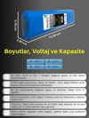B01-864  Tekno Bravo (Arçelik RS 9121 Eski Uyumlu) 3200mAh 46,08Wh Robot Süpürge Yedek Bataryası