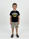 Batman Lisansli 1235 Penye Şort Takım Siyah