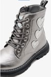 Conguitos 25-36  Numara Kız Çocuk Kalpli Bot Gri COSH254002