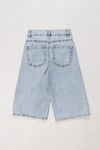 Dmb Unisex 7-15 Yaş  Kot Şort Mavi 0314