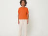 Erkek Çocuk 5-16 Yaş Polo Yaka Triko T-shirt 124405 Turuncu