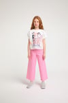 Escbl Kız Çocuk Pantolon Pembe 2440