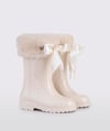 İgor Çocuk Kürklü Yağmur Botu Campera Charol Soft Ekru W10239-079 