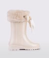 İgor Çocuk Kürklü Yağmur Botu Campera Charol Soft Ekru W10239-079 