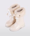İgor Çocuk Kürklü Yağmur Botu Campera Charol Soft Ekru W10239-079 