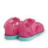 Igor Çocuk Sandalet BB354 Tobby Bicolor 046-Tr.Fucsia-Aquamarina 