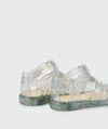 Igor Çocuk Sandalet S10322-386 Tobby Gloss Flor  386-Tr.Transparente Multi Glitter