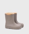 İgor Kürklü Çocuk Yağmur Botu Verona W10340-183 Gri Kahve Taupe