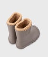 İgor Kürklü Çocuk Yağmur Botu Verona W10340-183 Gri Kahve Taupe