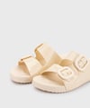 İgor Yazlık Kadın Terlik Habana -Ivory Krem S10334-079