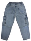 Jcklns  Lastikli Kot Pantolon Mavi 2475