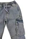 Jcklns  Lastikli Kot Pantolon Mavi 2475
