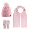 Kitti  Atkı Bere Set 23180-04-R06 Pembe 9-15 Yaş