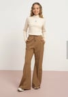 Kız 9-16 Yaş İspanyol Pantolon Camel 7832 