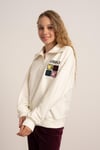 Kız 9-16 Yaş Yarım Fermuarlı Sweat Ekru 7867