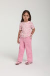 Kız Çocuk 12 Ay-5 Yaş Leopar Bluz Pembe 36009