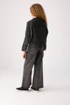 Kız Çocuk 3-14 Diamond Denim Taşlı Pantolon  Siyah J12046-47