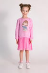 Kız Çocuk 4-8 Yaş Elbise Pembe Tütü 9740