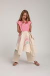 Kız Çocuk 5-14 Yaş Happy T-shirt Pembe 36011