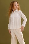 Kız Çocuk 8-14 Yaş Natural Pantolon J12141