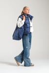 Loco Kız 8814 İspanyol Paça Denim Pantolon Mavi