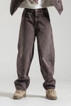 Loco Kız 8820 Denim Pantolon Kahverengi
