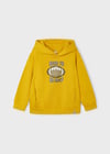 Mayoral Erkek 3-9 Yaş Kışlık  Sweatshirt Baskılı Sarı 4451   
