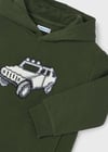 Mayoral Erkek 3-9 Yaş Kışlık  Sweatshirt Baskılı Yeşil 4451   