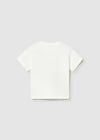 Mayoral Erkek   Araba T-shirt Krem 1010