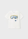 Mayoral Erkek Deniz Gözlüğü  T-shirt  Beyaz 3081