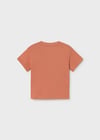 Mayoral Erkek Hayvanlı T-shirt Turuncu 1008 