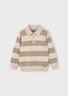 Mayoral Erkek Kahverengi Polo Yaka Kazak 4122