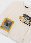Mayoral Erkek Kışlık T-shirt Sarı 7091     