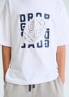 Mayoral Erkek  Önü Kabartmalı  T-shirt Beyaz 6037