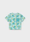 Mayoral Erkek Palmiya T-shirt Yeşil 1014   