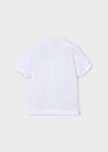Mayoral Erkek Polo Yaka T-shirt Beyaz 150