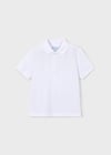 Mayoral Erkek Polo Yaka T-shirt Beyaz 150