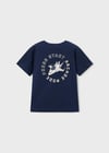 Mayoral Erkek Robot  2 li T-shirt Kırmızı - Lacivert  3063