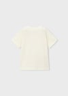 Mayoral Erkek Robot   T-shirt Krem 3065