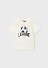 Mayoral Erkek Toplu  T-shirt  Krem  3074