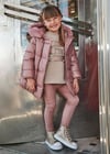 Mayoral Kız 3-9 Yaş Kışlık Set Tayt Kahve Vizon 4709   